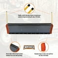 thumbnail image 3 of SNOWSQUATCH Deluxe UTV Snow Plow System 60-72 inch Steel Blade Mount Kit MK1012658, 3 of 9