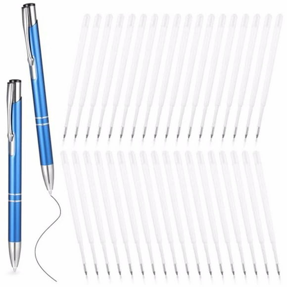 Langgg 38piece Durable Ballpoint Pen Refills With Spring Easy To Suitable For All Occasions Comfortable 2Set