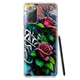 thumbnail image 1 of MUNDAZE Samsung Galaxy Note 20 Shockproof Clear Hybrid Protective Phone Case Red Roses Graffiti Painting Art Cover, 1 of 5