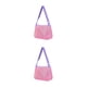 thumbnail image 4 of Eigraketly Manténgase organizado y con estilo Bolsa de red para niños - Bolsa de colección de carcasa de almacenamiento sellada con cremallera rosa 2Conjunto, 4 of 6