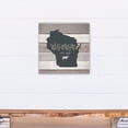 thumbnail image 4 of Creative Products Wisconsin Established 16x16 Canvas Wall Art, 4 of 5