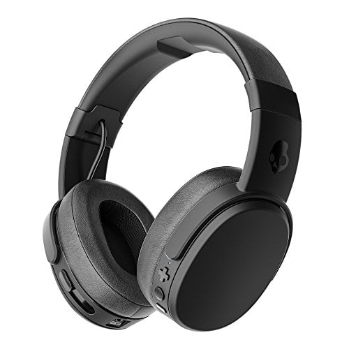 Refurbished Skullcandy S6CRW K591 Crusher Wireless Over Ear Headphone with Mic Black Walmart