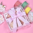 thumbnail image 6 of Gwen Studios 1.5" Powder Pink Gingham Ribbon, 3 yards, 6 of 7