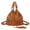 Yellowish Brown, variant on Women Backpack Purse Fringed Tassel Shoulder Bag with Drawstring Closure Yellow Brown