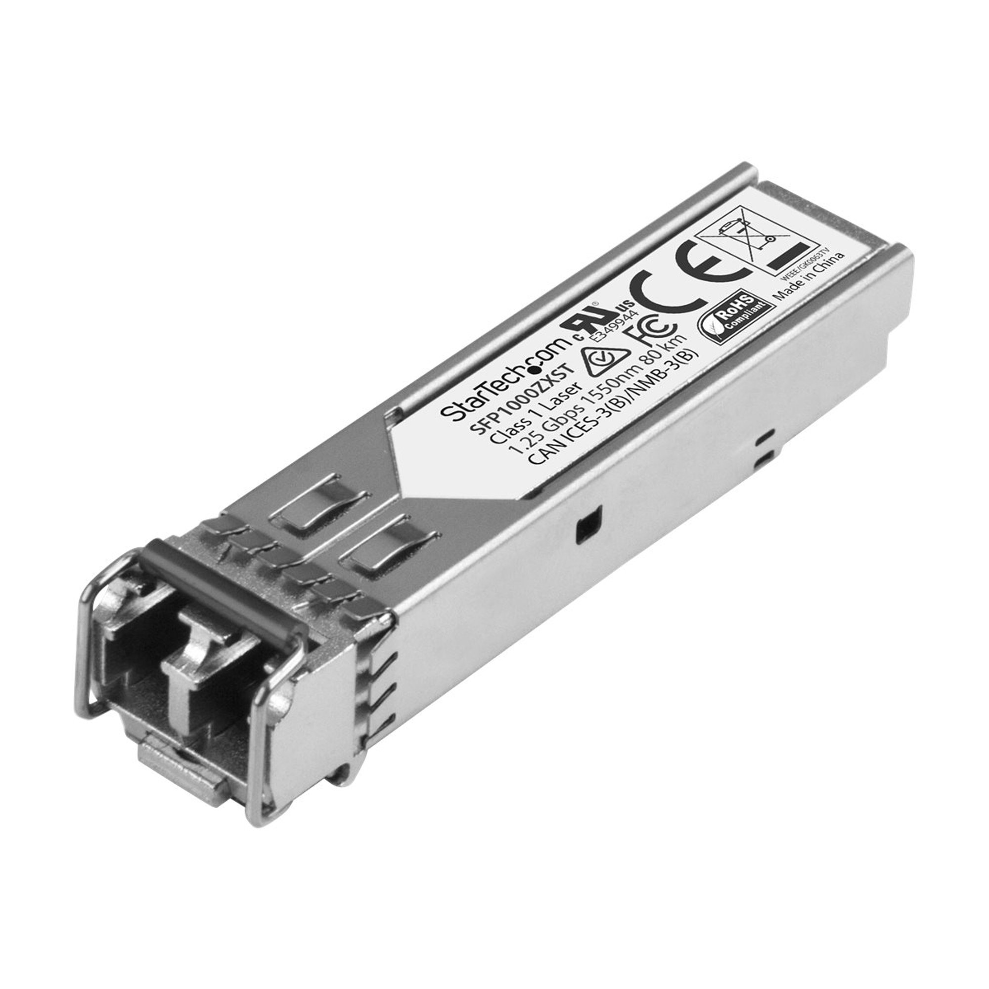 StarTech.com MSA Uncoded Compatible SFP Module, 1000BASE-ZX, 1GbE
