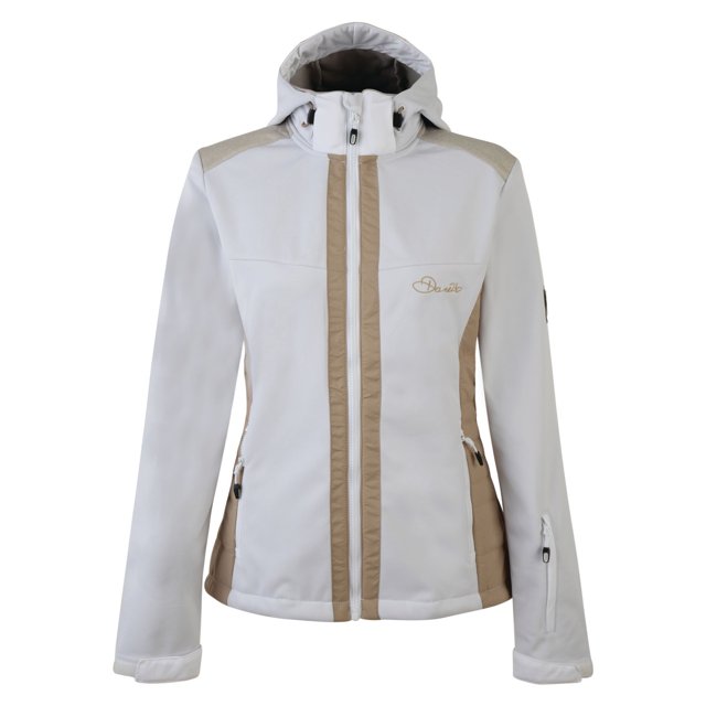 Dare 2B - Chaquetas de softshell modelo Verify para mujer (Blanco) Dare 2B UTRG3140_P