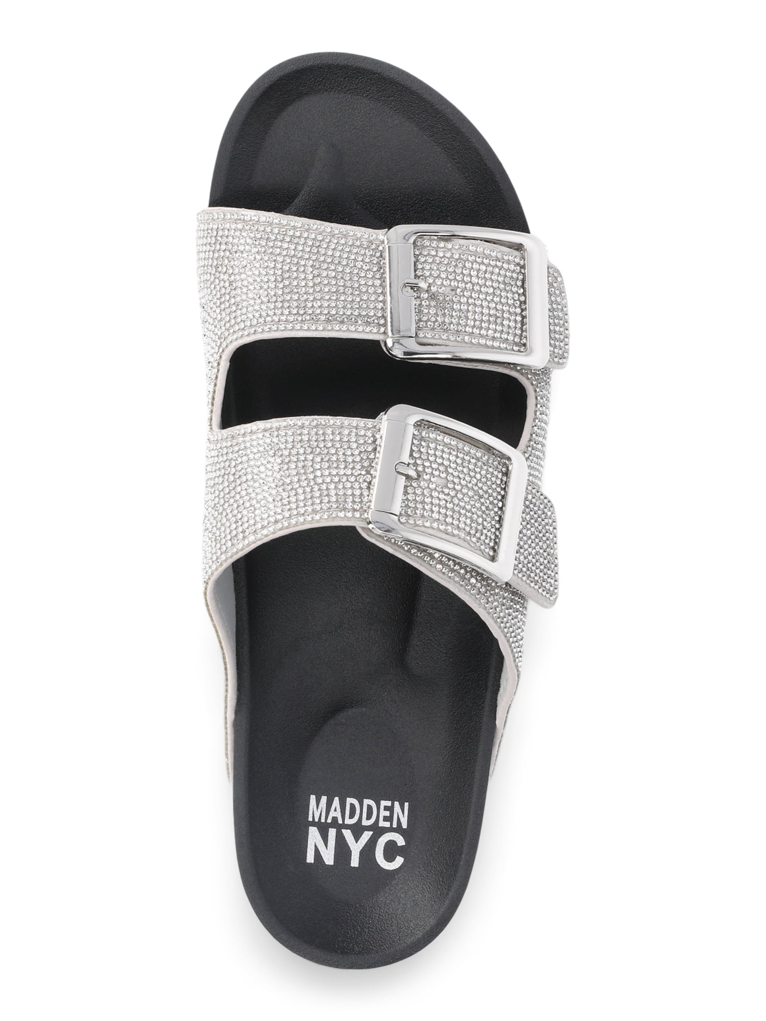 Madden NYC Women's Embellished Footbed Sandal