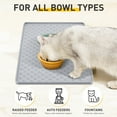 Pet Placemat for Dogs and Cats, Waterproof Pet Feeding Mat Prevent Food