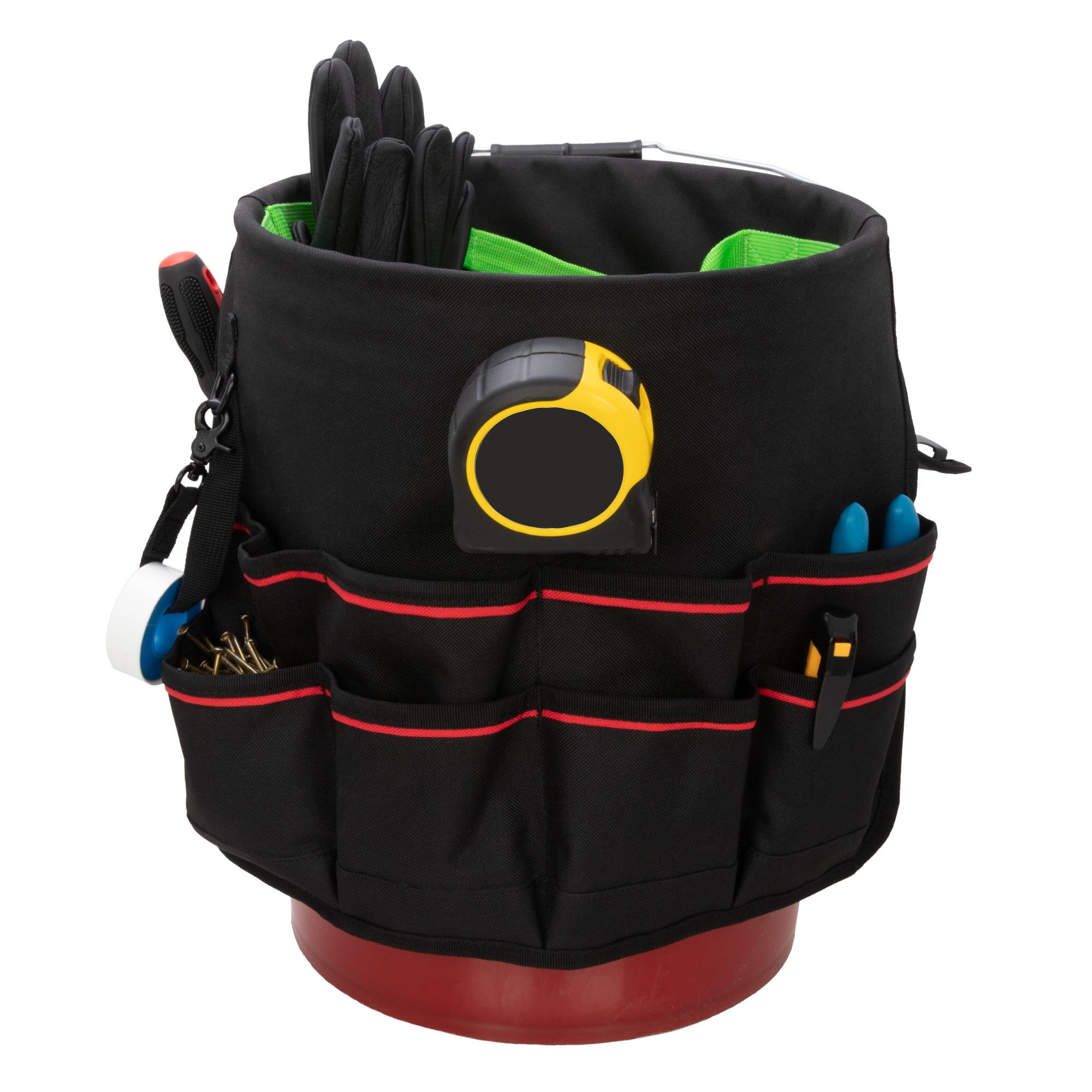 212 Performance 29-Pocket 5-Gallon Bucket Tool Organizer BKO29-05
