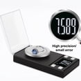 thumbnail image 4 of High Precision Milligram Scale, Stainless Steel Platform, Calibration Weight, Portable Scale with Flip Cover Protection for Versatile Weighing, 4 of 5