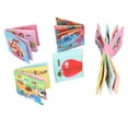 thumbnail image 2 of Baby Bath Books Waterproof, Baby Cloth Books Washable Interesting Lightweight Tear Resistant 6Pcs  For Early Education For Toddler, 2 of 8