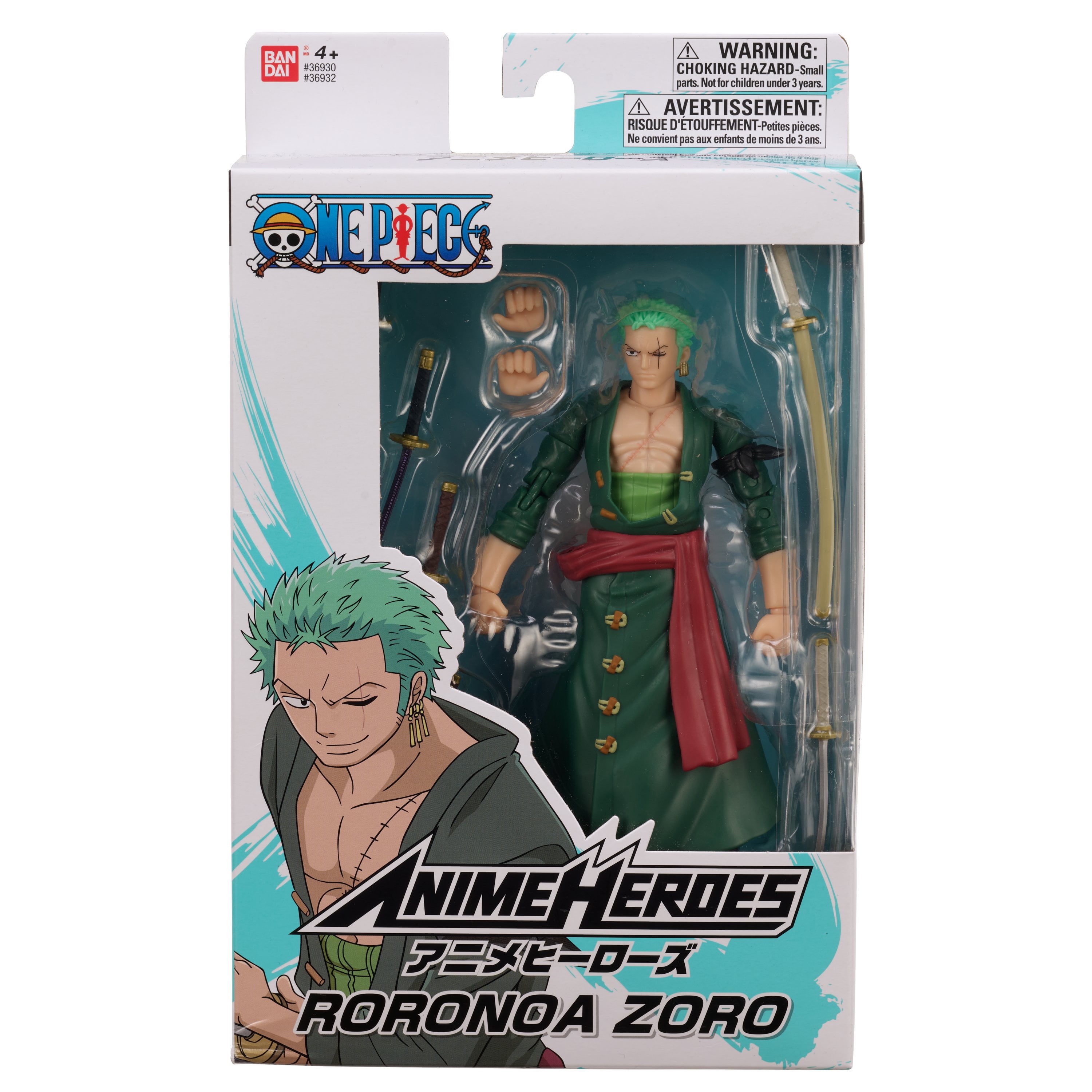 Anime Heroes Boneco Zoro One Piece (36932)