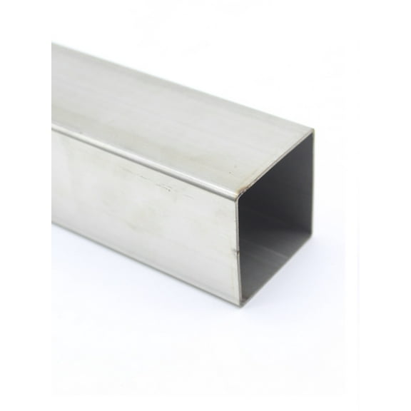 ( 2 pieces) 304 Stainless Steel Square Tube Thickened Industrial Tube 15x15x1mm.