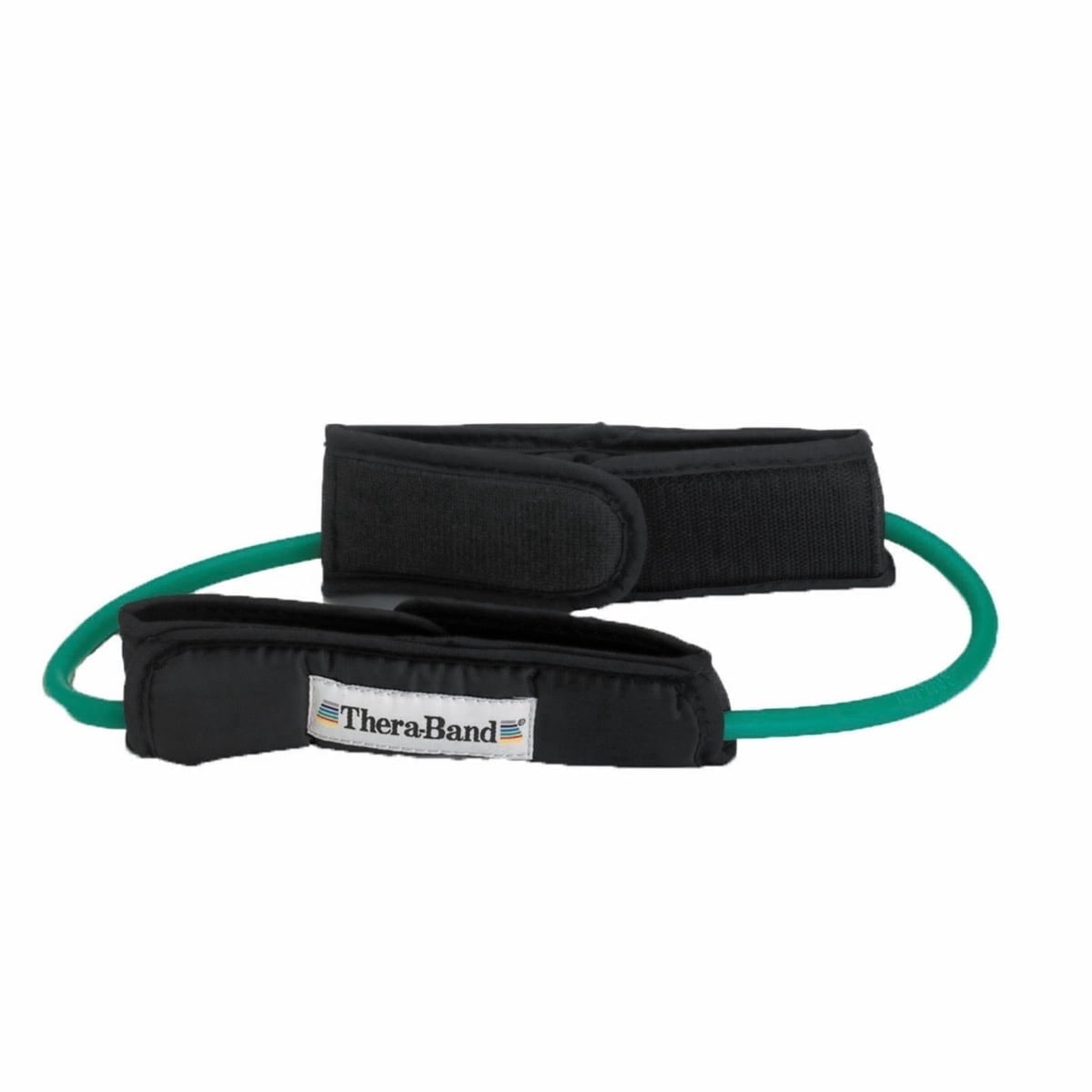 THERABAND Resistance Tubes, 12 IN, Green, Heavy Thickness, 4.6 LBS Resistance, Level 4