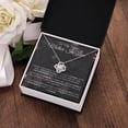thumbnail image 3 of Future Mother in Law Gift for Wedding and Mother's Day Fierce Love - Love Knot Necklace - Message Card & Gift Box, 3 of 5