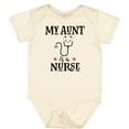 thumbnail image 3 of Inktastic My Aunt is a Nurse Girls Baby Bodysuit, 3 of 5