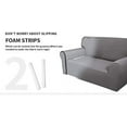 thumbnail image 5 of Easy-Going Super Stretch Sofa Slipcover Non Slip Couch Cover, Oversized Sofa, Light Gray, 5 of 7