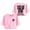 Pink, variant on Josiah Queen Take Me Home MerchT-Shirt For Women&Girls Midriff Short Sleeve Summer Clothing Vest Tee