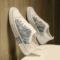 thumbnail image 5 of 2026 New Men'S Fashion Sneakers - All-Season Comfort, Lace-Up Low Tops for Casual Attire, Outdoor Activities, and Daily Wear，Thick Sole Casual & Sport Shoes with Star Pattern, White & Black Design, 5 of 9