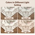 thumbnail image 7 of Design&I 5'x7' Ultra Soft Area Rug, Damask Border Watercolor Pink Aesthetic Snake Gothic Vintage Playful Expressive None Fluffy Washable Non Shedding for Bedroom Living Room Home Office, 7 of 7
