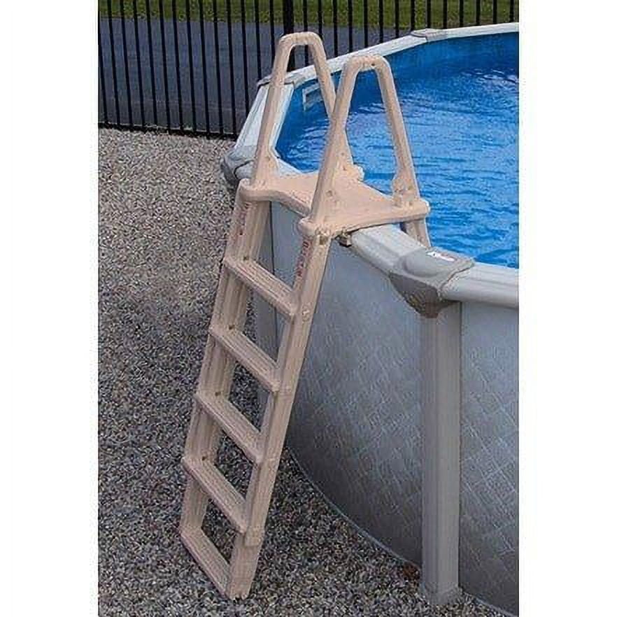 Confer Plastics A-Frame Swimming Pool Ladder For 48 In. To 56 In. Above-Ground Pools 7200-HD - The Home Depot