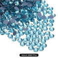 thumbnail image 3 of Uxcell 2880 Pcs Hotfix Strass Flatback Cristal Verre Gemmes SS10 2.9mm Bleu Lac, 3 of 5