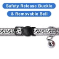 thumbnail image 4 of Collar para gatos Pawtitas Halloween que brilla en la oscuridad Safety Breakaway, 4 of 8