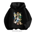 thumbnail image 3 of Sudadera con capucha de Anime One Pieces, ropa para niños, ropa para primavera y otoño para niñas, sudadera con dibujos animados de Luffy Zoro, traje para adolescentes, camisetas con capucha de Sonic, 3 of 5