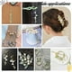 thumbnail image 5 of Kit de 300 piezas de cuentas acrílicas surtidas con orificio de 1-2 mm, cuentas acrílicas con forma de flores y hojas para bisutería DIY, tapas para cuentas, perlas de plástico, 5 of 9