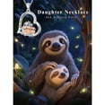 thumbnail image 2 of CACA LADY Sloth Necklace 925 Sterling Silver Animal Necklace for Women Sloth Jewelry for Women 4, 2 of 6