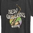 thumbnail image 3 of Instant Message - New Orleans - Women's Short Sleeve Graphic T-Shirt, 3 of 6