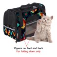Flower Butterfly Portable Pet Carrier Bag for Small Dogs Cats Travel
