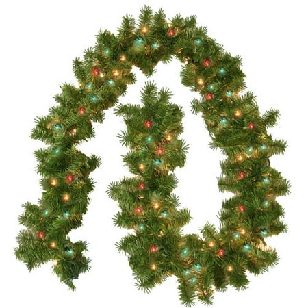 General Foam Plastics Evergreen Branch Garland