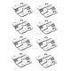 thumbnail image 5 of KAKOWELY 16Ud Picture Hanger Tool Con Clips De Montaje Para Y Muebles De Inoxidable, 5 of 8