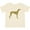 Natural, variant on Inktastic Greyhound Boys or Girls Baby T-Shirt