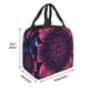 thumbnail image 3 of Easygdp Bohemian Vintage Pattern Bolsa Térmica Premium - Tela Oxford Impermeable, Gran Capacidad, Bolsillo Frontal, Unisex para Trabajo, Escuela, Actividades al Aire Libre y Picnics, 3 of 8