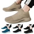 thumbnail image 5 of Oyedens Mens Walking Shoes Comfortable Fashion Sneakers for Men Stretchy Slip on Driving Work Shoes, 5 of 6