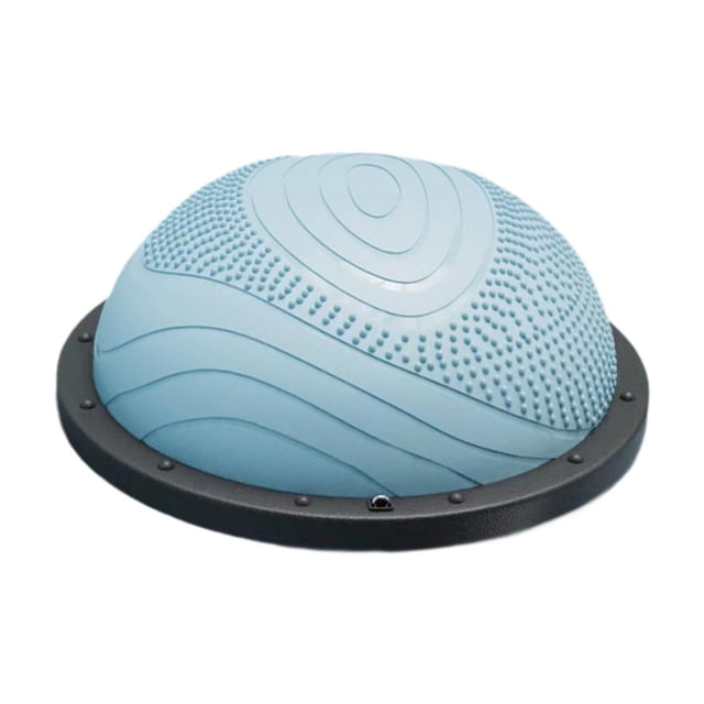 harper Balance Ball Balancing Core Workout Equipment Anti Slip 22.83inch Versatile Half blue