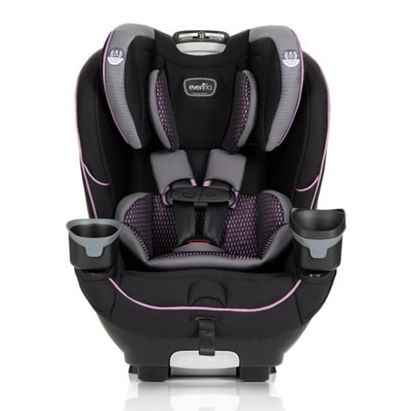 Evenflo® EveryFit High Back Convertible Car Seat High-back Booster Car Seat Infant Car Seat, Purple