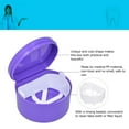 thumbnail image 4 of 1Pc Denture Box Denture Case False Cleaning Box Denture Bath Container Retainer Denture Holder, 4 of 7