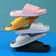 thumbnail image 2 of WDZKN zapatillas concisas de moda para mujer, chanclas planas ligeras de EVA para el Hogar, baño, masaje cómodo, toboganes de Interior para mujer, 2 of 7