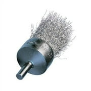 Advance Brush Std Duty Crimped End Brush, SS, 1/2" x 0.01", 10/BX (419-82983)