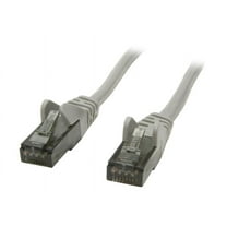 Belkin A3L980-06-S 6' CAT-6 Snagless Duplex Patch Cable Gray