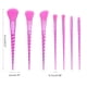 thumbnail image 2 of Juegos De Brochas De Maquillaje De 7/10 Uds., Mango En Espiral, Brocha Suave Para Sombra De Ojos, Herramientas De Belleza Portátiles Para Todo Tipo De Piel Advancent CE008039-03, 2 of 6