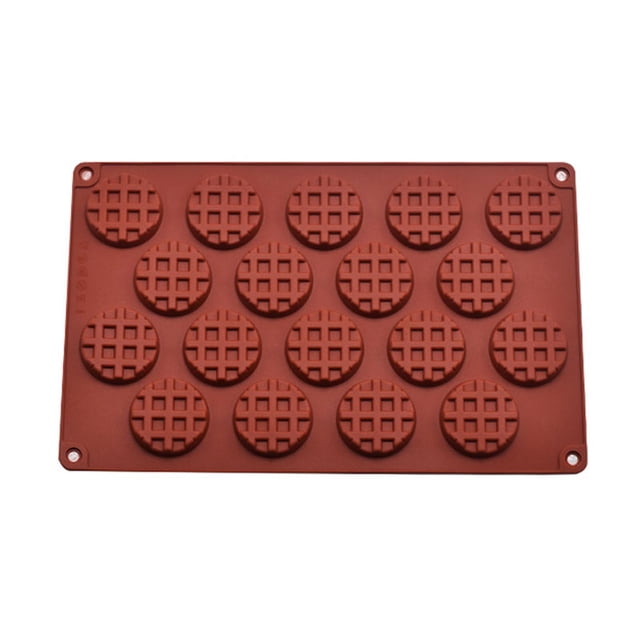 fheaev Chocolate Small Rectangular Molds Cake Baking Molds