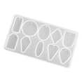 thumbnail image 1 of Troquel de colgante geométrico para resina con orificio para colgar, fabricación flexibles reutilizables para pendientes, suministros d, 1 of 9