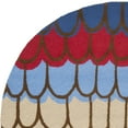 thumbnail image 3 of SAFAVIEH Kids Collection SFK353A Handmade Blue/Multi Rug, 3 of 5