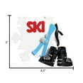 thumbnail image 6 of Personalized Skier Ornament - Winter Olympics Decorations, Ski Ornaments for Christmas Tree, Skiing Ornaments for Christmas Tree, I Love Skiing Gifts - Ski Snowflake - Free Customization, 6 of 10