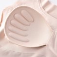 thumbnail image 2 of Camiseta interior deportiva antigolpes para mujer, ropa interior con anillo sin acero, sin marcas, para dormir, Yoga, reunión, 2 of 5