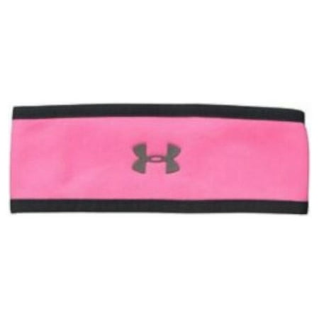 NEW Girls Under Armour Infrared Headband Pink / Graphite OSFM